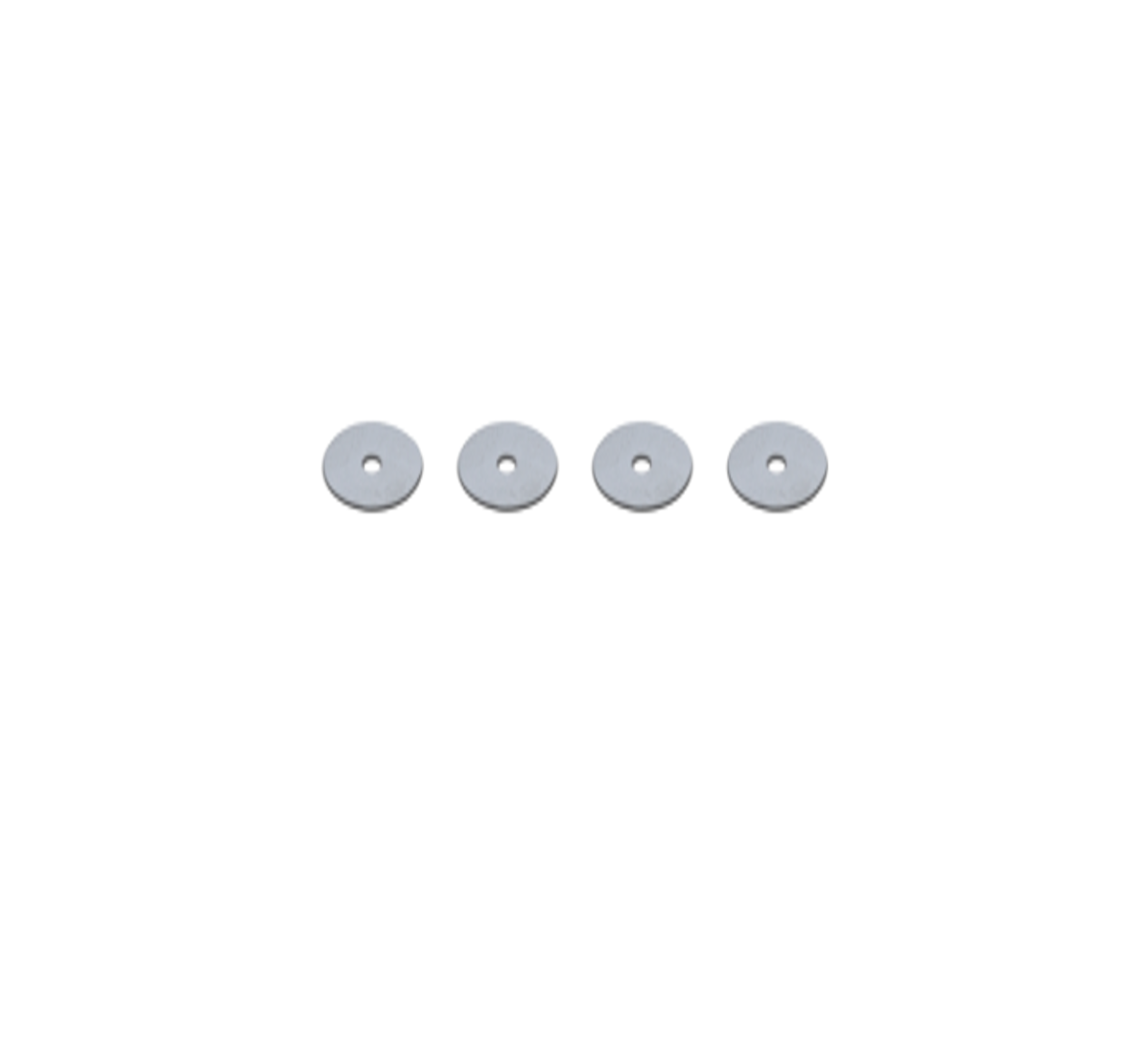 Goosky RS4 Main Blade Washer Set (3*15*0.2mm) - HeliDirect