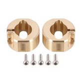 INJORA 2PCS 14g/pcs Brass Rear Axle Counterweights for 1/18 TRX4M - HeliDirect