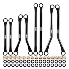 INJORA Aluminum High Clearance Chassis Links Set for 1/18 TRX4M - HeliDirect