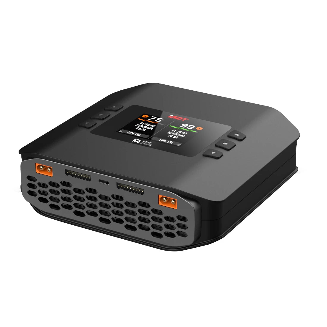 ISDT K4 Dual Channel AC/DC Smart Charger 2-8S 20A 600Wx2 - HeliDirect