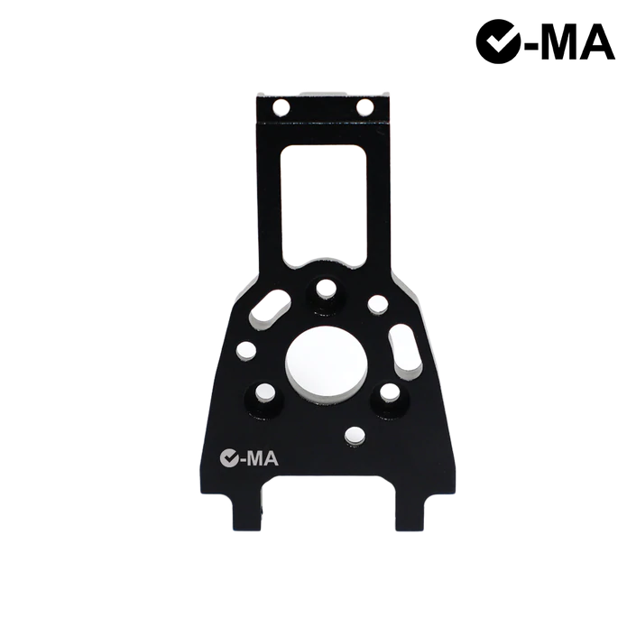 L-MA Precision Aluminum Center Plate (Black) for FW200 - HeliDirect