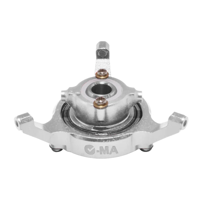 L-MA Precision Aluminum Swashplate Set for InFusion 180 - Silver - HeliDirect