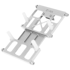 L-MA Precision Aluminum ESC Mounting Plate Set for InFusion 180 - Silver - HeliDirect