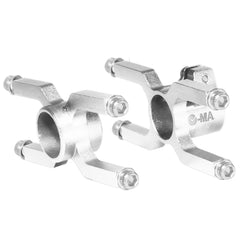 L-MA Precision Aluminum Front Tail Boom Mount for InFusion 180 - Silver - HeliDirect