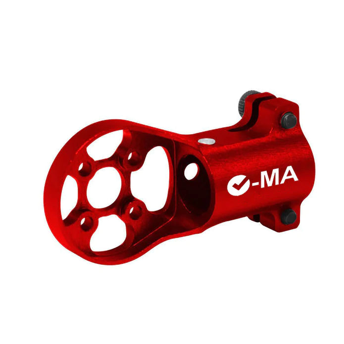 L-MA Precision Aluminum Tail Motor Mount for InFusion 180 - Red - HeliDirect