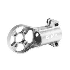 L-MA Precision Aluminum Tail Motor Mount for InFusion 180 - Silver - HeliDirect