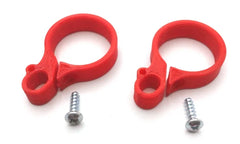 MA T/R Control Rod Guides Red - Pack of 2 - HeliDirect