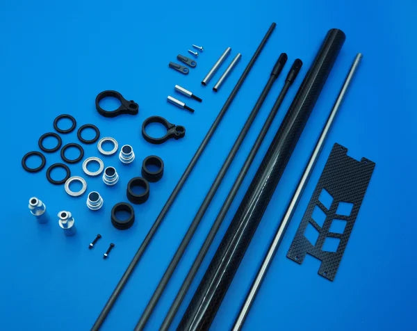 MA Whiplash Turbine Upgrade 760 CF Boom - Set - HeliDirect