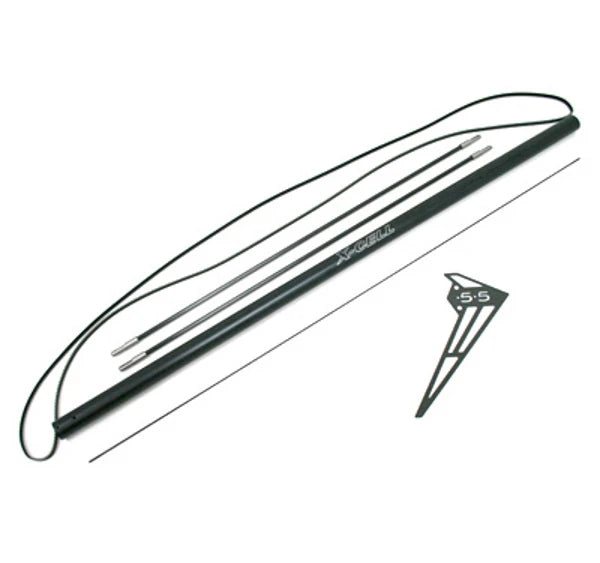 MA Fury 55/57 Nitro Tail Parts Combo - HeliDirect