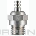 O.S.Engine #7 Glow Plug Long Medium Air Car - HeliDirect