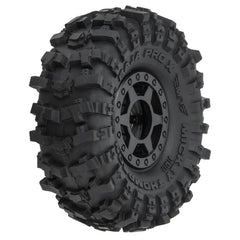 Pro-Line 1/24 Mickey Thompson Baja Pro X F/R 1.0" MTD 7mm Black Holcomb (4) - HeliDirect