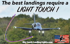 Sky Candy Gear Strut Lights - HeliDirect