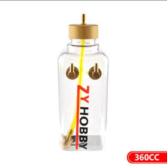 RC Fuel Tank Transparent Plastic 360ML For RC Airplane Model - HeliDirect