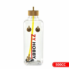 RC Fuel Tank Transparent Plastic 500ML For RC Airplane Model - HeliDirect