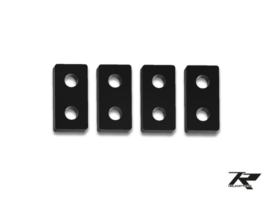 Tron 5.8/Nitron Servo Mount Plates - HeliDirect