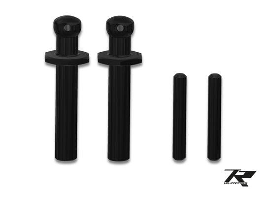 Tron 5.5 Front Canopy Mounts - HeliDirect