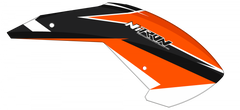 Tron Nitron Black Orange Canopy - HeliDirect