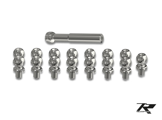 Tron 5.8 Pivot Ball Set For Head - HeliDirect