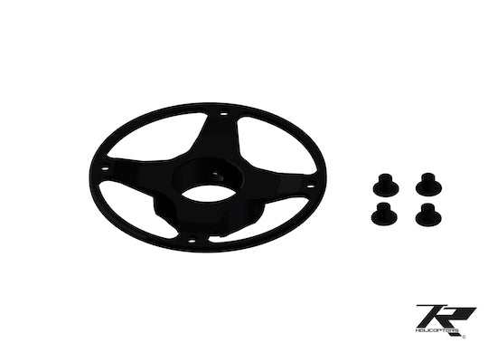 NiTron90/Tron Dnamic Tail Drive CNC Pulley Adapter - HeliDirect