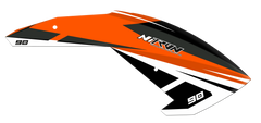 NiTron90 Canopy - Orange - HeliDirect