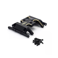Treal Brass Skid Plate Center Gear Box Mount For Axial SCX24 Deadbolt C10 Gladiator Bronco - HeliDirect