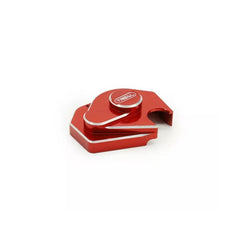 Treal Axial SCX24 Aluminum 7075 Gearbox Cover (Red) - HeliDirect