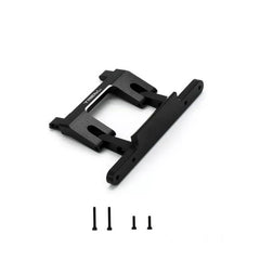 Treal Axial SCX24 Gladiator Rear Bumper Mount Alu 7075 (Black) - HeliDirect