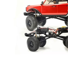 Treal 43mm Tele Shock Vibration Damper For 1/24 Axial SCX24 Bronco Gladiator C10 Deadbolt (Black) - HeliDirect