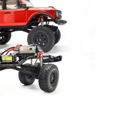 Treal 43mm Tele Shock Vibration Damper For 1/24 Axial SCX24 Bronco Gladiator C10 Deadbolt (Red) - HeliDirect