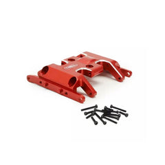 Treal Axial SCX24 Aluminum 7075 Skid Plate (Red) - HeliDirect