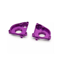Treal Axial SCX24 90081 Aluminum 7075 Transmission Case (Purple) - HeliDirect