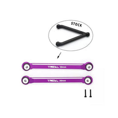 Treal Upper 2 Links 39mm Alu 7075 For Axial SCX24 C10 Bronco Gladiator 1/24 Scale Trucks (Purple) - HeliDirect