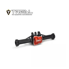 Treal Alu 7075 Rear Axle Housing For Traxxas 1/18 TRX-4M Defender Bronco (Black) - HeliDirect