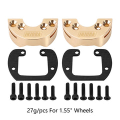 INJORA 27g Brass Counterweight Portal Weights For 1/18 UTB18 Capra (UTB18-14A) - HeliDirect