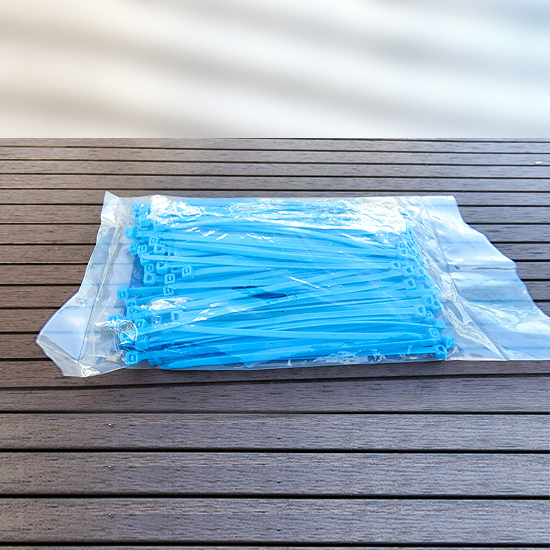 Ziptie 4x150mm - Blue - HeliDirect