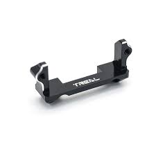Treal Alu 7075 Steering Servo Mount For FMS FCX24 Power Wagon Mud Racer 1:24 (Black) - HeliDirect
