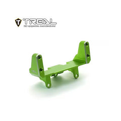 Treal UTB18 Capra Front Servo Mount CNC Machined Aluminum 7075 Upgrades (Green) - HeliDirect