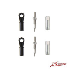 XLPower Nimbus 550/650 Tapered Tail Push Rod End Set - HeliDirect