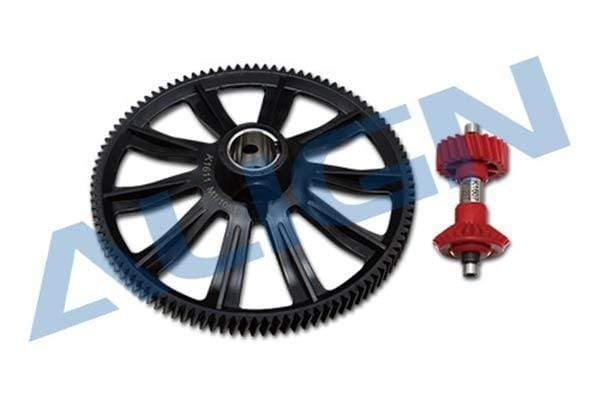 gear alignment Align 105T M1 Helical Autorotation Tail Drive Gear Set For T-REX 700X/ – HeliDirect