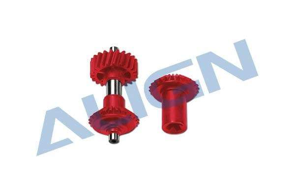 Align M1 Torque Tube Front Drive Gear Set/21T For T-REX 700N - HeliDirect