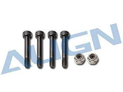 ALIGN Main Blade Screws - M4x25mm Screws / M4 Nuts - HeliDirect