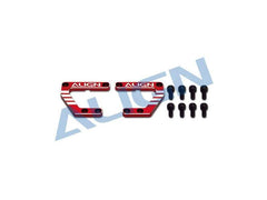 Align Metal Shapely Reinforcement Plate And Brace Assembly - Trex 600E Pro 600 DFC / 600L Dominator - HeliDirect