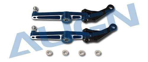Align Metal Washout Control Arm (Blue) For T-Rex 600/600 Nitro - HeliDirect