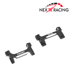 Nexx Racing CNC Alu Front And Rear Bumper Mounts Set For TRX-4M - HeliDirect