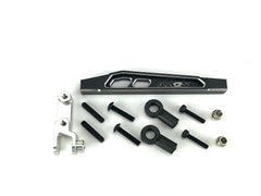 CKD0376 KAOS Front 4th Link Suspension Link Set (Upper left, 69mm, CNC Aluminum. Link Mount, Black Anodized) F450 DL-Series - HeliDirect