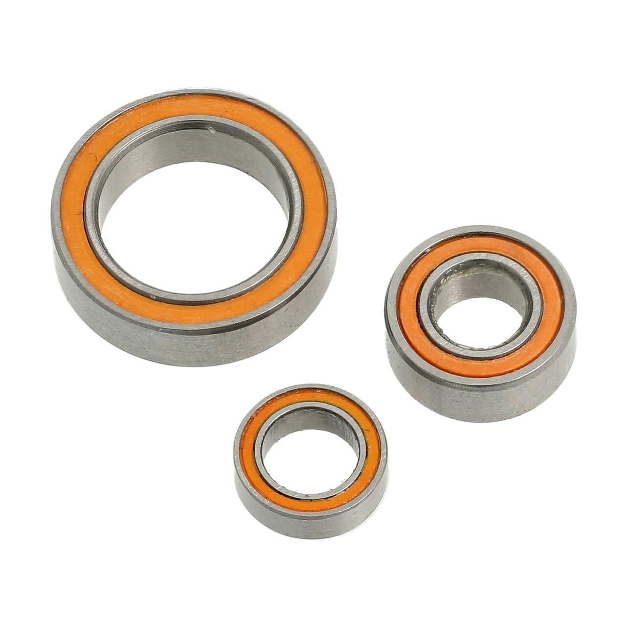 CKQ0501 175/210 mm Wheel base Precision Seal Metal Bearing Set - HeliDirect