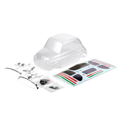 CQ0902 Fiat Abarth 595 Clear Body w/ Decal (175 WB) - HeliDirect