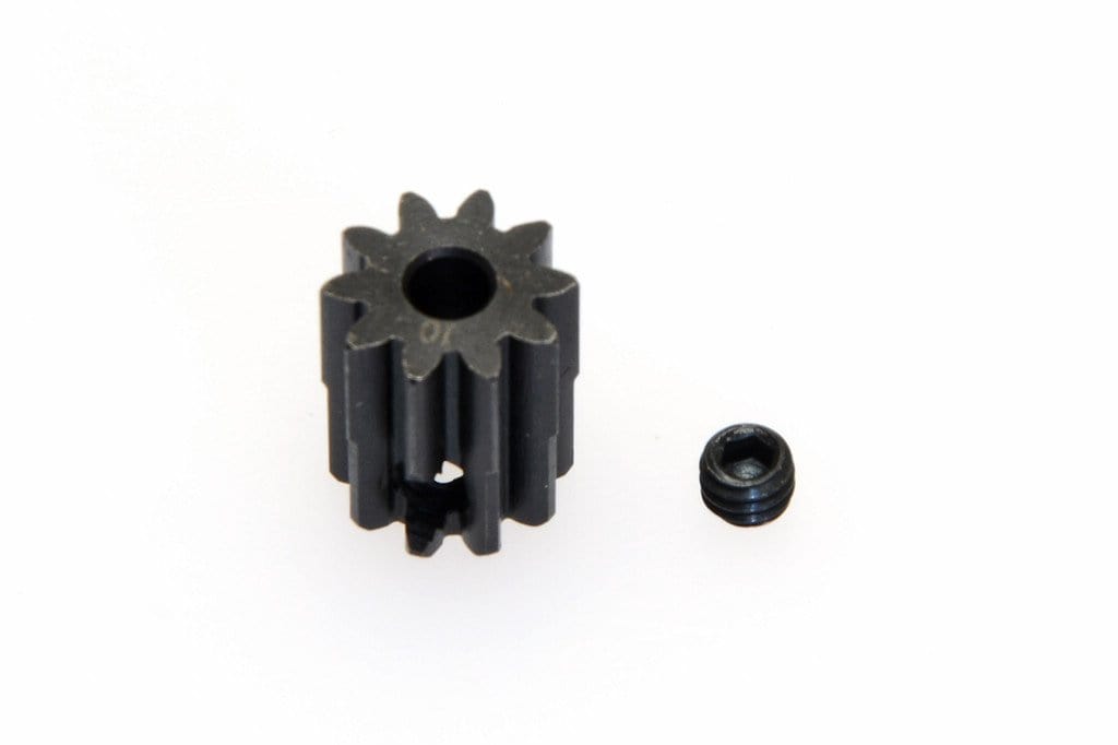 G73201 Steel Motor Pinion Gear 32p 10T (3.17mm Bore) - HeliDirect