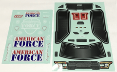 GS184 REEPER AMERICAN FORCE EDITION DECAL SHEET - HeliDirect