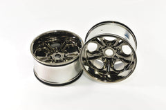 GS287A 7.5 Wheels 23mm Hex (Gunmetal Chrome) Reeper - HeliDirect